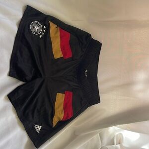 Men’s black Germany national team adidas icon shorts